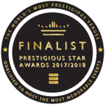 Finalist "Prestigious star awards 2017/2018"
